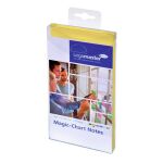 Magic Chart Notes 10 x 20 cm, gelb, haftet ohne Kleber,...