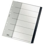 Register Recycle, PP, A4, 1 - 31, schwarz, 31 Blatt,...