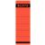Rückenschild selbstklebend, kurz/breit, rot, Inhalt: 10 Stück, Maße: 61,5 x 192 mm