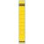 Rückenschild selbstklebend, lang/schmal, gelb, Inhalt: 10 Stück, Maße: 39 x 285 mm