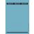 Rückenschild selbstklebend, lang/breit, blau, Blatt mit 3 Schildern, Inhalt: 75 Stück, Maße: 61,5 x 285 mm