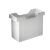 Hängempappenbox Uni-Box, grau, für A4 Mappen, Tragegriffe, Fassungsvermögen: ca. 20 Hängemappen, Maße: 400 x 275 x 170 mm