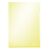 Sichthülle A4, gelb, Kantenklebung, oben und rechts offen, dokumentenecht, PVC, glasklar, Folienstärke: 0,15mm, Inhalt: 100 Stück
