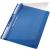 Einhängehefter A4, blau, transparenter Vorderdeckel, 2-fach Lochung im Rückenfalz, PVC, dokumentenecht, Fassungsvermögen: 250 Blatt