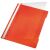 Schnellhefter A4, orange, transparenter Vorderdeckel, PVC, Beschriftungsfeld, Fassungsvermögen: 250 Blatt