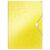 Eckspanner WOW A4, gelb. 3 seitliche Klappen, Gummizugverschluss, Füllmenge: 150 Blatt, Maße: 320 x 235 mm.