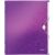 Ordnungsmappe WOW A4, violett-metallic, 6 Fächer, 3 seitliche Klappen, Verschluss, Füllmenge: 200 Blatt, 320 x 260 mm