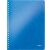 Collegeblock WOW A4, liniert, blau, 4-fach gelocht, spiralgebunden, 80 Blatt, 80 g/qm, Sichthülle, 307 x 240 x 20 mm