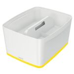 Aufbewahrungsbox WOW MyBox groß, weiß/gelb,...