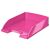 Briefkorb WOW pink, C4, stapelbar, Maße: 255 x 70 x 357 mm