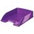 Briefkorb WOW violett, C4, stapelbar, Maße: 255 x 70 x 357 mm