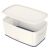 Aufbewahrungsbox WOW MyBox klein, weiß/grau, mit Deckel, ABS-Kunststoff, Fassungsvermögen: 5 l, Maße: 318 x 128 x 191 mm