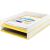 Briefkorb WOW Duo Colour, gelb, C4, stapelbar, hochglänzend, Maße: 267 x 49 x 336 mm