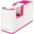 KlebebandunkelTischabroller WOW Duo Colour, weiß/pink, für Kleberollen bis 19 mm x 33 m, Polystyrol, Maße: 51 x 76 x 126 mm