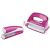 Set-Mini WOW Heftgerät und Locher pink, je 10 Blatt, Heftarten: geschlossen, genagelt; Locher: mit Anschlagschiene