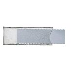 Beschriftungsschild, selbstklebend, transparent,...