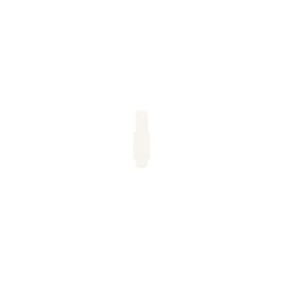 Stecksignal weiß, für Pendelregistratur, 10 mm überstehend, Hartfolie, Maße: 55 x 10 x 95 mm