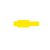Stecksignal gelb, für Pendelregistratur, 10 mm überstehend, Hartfolie, Maße: 55 x 10 x 95 mm