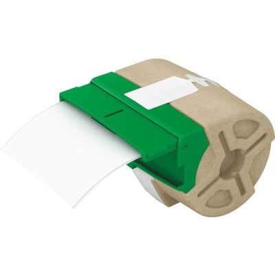 Endlosetiketten Icon weiß, Maße: 88 mm x 22 m, permanent, für Versandetikett, Rückenschild, auf gewünschte Länge zuschneidbar, Pappkassette