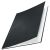 Bindemappen impressBIND Hard Cover A4, schwarz, Rücken: 10,5 mm, Karton mit Überzug in Leinenoptik, Fassungsvermögen: 105 Blatt, Inhalt: 10 Stück