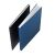 Bindemappen impressBIND Hard Cover A4, blau, Rücken: 14,0 mm, Karton mit Überzug in Leinenoptik, Fassungsvermögen: 140 Blatt, Inhalt: 10 Stück