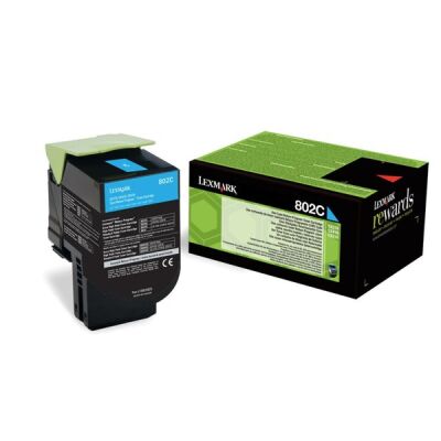 Rückgabe-Tonerkassette cyan für CX310dn, CX310n, CX410de,