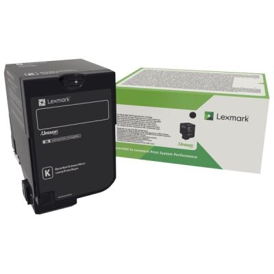 Tonerkassette schwarz für CX725de, CX725dhe, für ca. 25.000 Seiten.