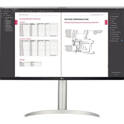 TFT LCD Monitor, schwarz, 80cm (31,5"), 16:9, VA, vorbereitet für Monitor- / Schwenkarm nach VESA DDCCI
