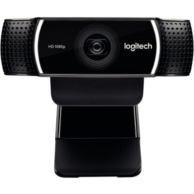 Webcam C920 HD Pro schwarz, Full HD 1080p mit Skype-Videogesprächen