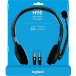 Stereo Headset H 110, silber/grau, Mikrofon mit...