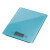 Briefwaage MAULgloss, hellblau, Tragkraft 5000 g, Wiegefläche 165 x 170 mm, Teilung 1g