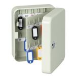 Schlüsselkasten grau für 40 Schlüssel