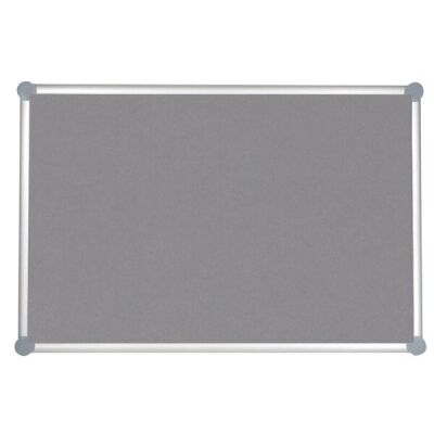 Pinnboard 2000 MAULpro, 60 x 90 cm, grau, Textil
