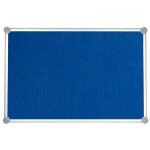 Pinnboard 2000 MAULpro, 100 x 150 cm, blau, Textil