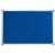 Pinnboard 2000 MAULpro, 100 x 150 cm, blau, Textil