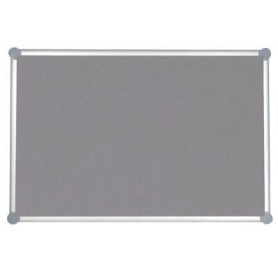 Pinnboard 2000 MAULpro 100/150 gr Textil Alurahmen graue Ecken