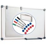 Whiteboardtafel 90 x 120 cm, beschriftbar/magnethaftend