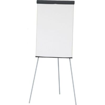 Flipchart MAULstandard, kunststoffbeschichtet, Dreibein Gestell