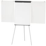Flipchart, MAULstandard, Dreibeingestell, mit 2 Armen
