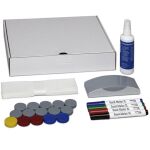 Zubehör-Set Karton fb.sort. 4Marker 1Wischer...