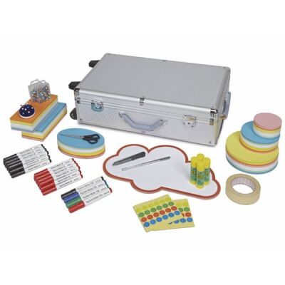 Moderationstrolley MAULpro advanced, Aluminium, abschießbar