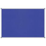 Pinnboard Standard, Textiltafel, 60 x 90 cm, blau,...