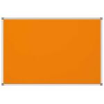 Pinnboard Standard, Textiltafel, 60 x 90 cm, orange,...