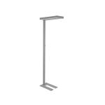 Standleuchte Juvis, silber, LED dimmbar, 196 cm, 80 W,...