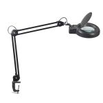 Lupenleuchte MAULviso 6Watt sw LED-Leuchte Klemmfuß