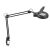 Lupenleuchte MAULviso 6Watt sw LED-Leuchte Klemmfuß
