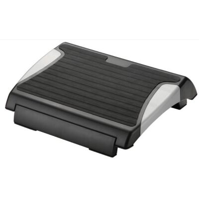 Fußstütze schwarz, 37 x 25 cm, höhenverstellbar