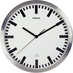 Wandfunkuhr MAULpilot, Ø 30 cm, Aluminium,...