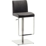 Bar- und Tresenhocker 1260L, schwarzgrau gepolsterte...