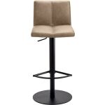 Bar-/Tresenhocker 1385, gepolsterte Sitzschale in beige,...